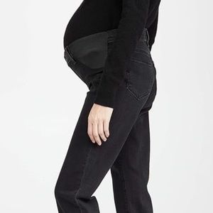 USED Paige Women's Maternity Noella Jean - Black